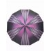 Зонт "Три Слона" женский арт. L3121-A-4 розовый/черный/полоски, купол 58 см (D=103 см), 12 спиц