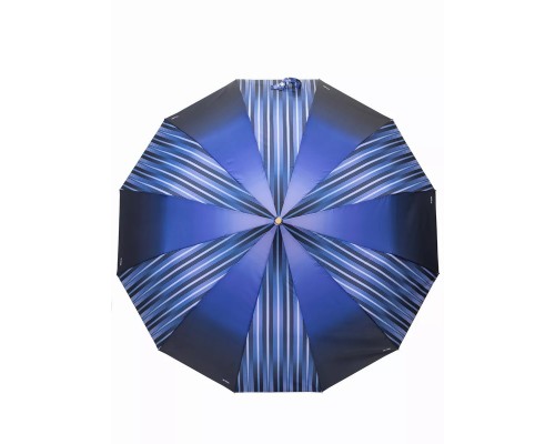 Зонт "Три Слона" женский арт. L3121-A-5 темно-синий/полоски