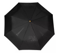 Зонт "Три Слона" женский 3898-a-2 черный Париж
