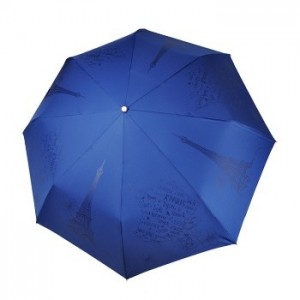 Зонт "Три Слона" женский арт. 3898-a-3 синий Париж