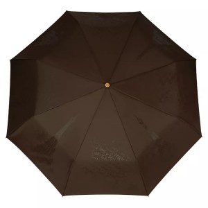 Зонт "Три Слона" женский арт. 3898-a-5 коричневый Париж