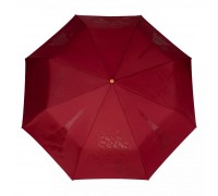 Зонт "Три Слона" женский 3898-a-9 бордовый Париж