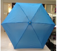 Зонт "Три Слона" женский №5605 / 680-1 micro голубой